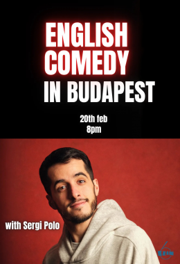 Sergi Polo LIVE in Budapest in English